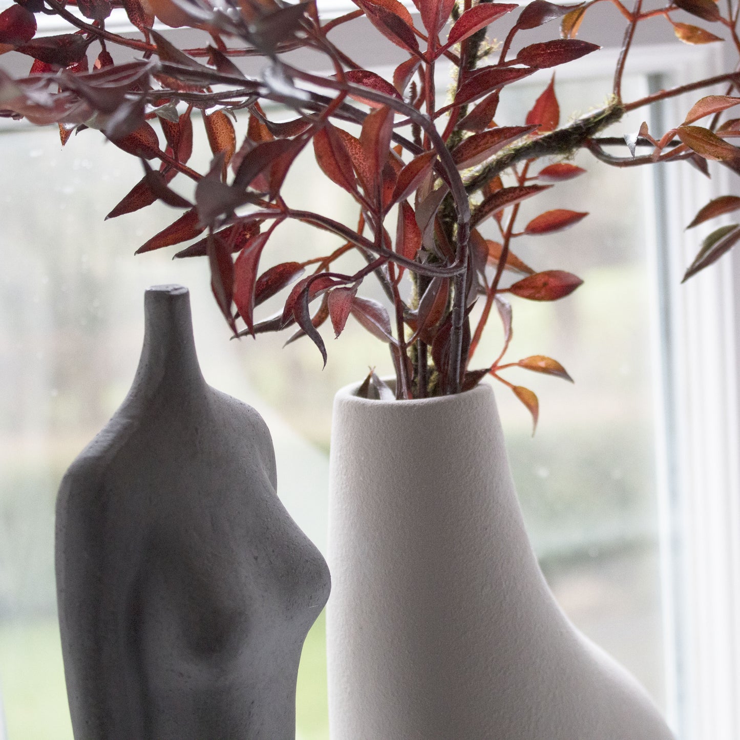Grey Female Sculpture