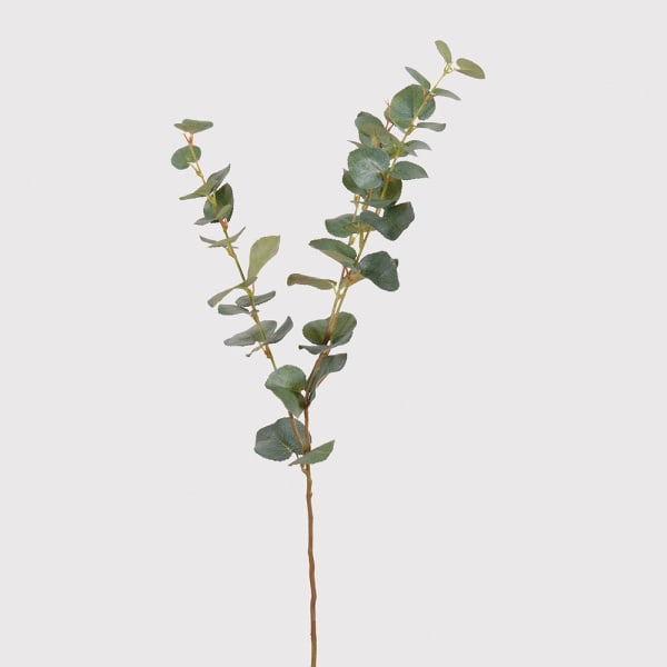 Close-up of Eucalyptus Stem showcasing its realistic leaves and natural appearance.