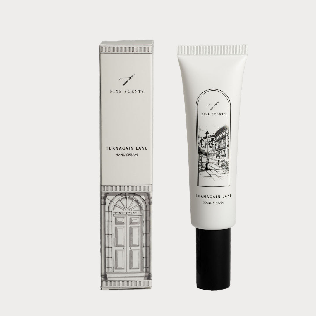 Turnagain Lane Hand Cream with stylish tube design.