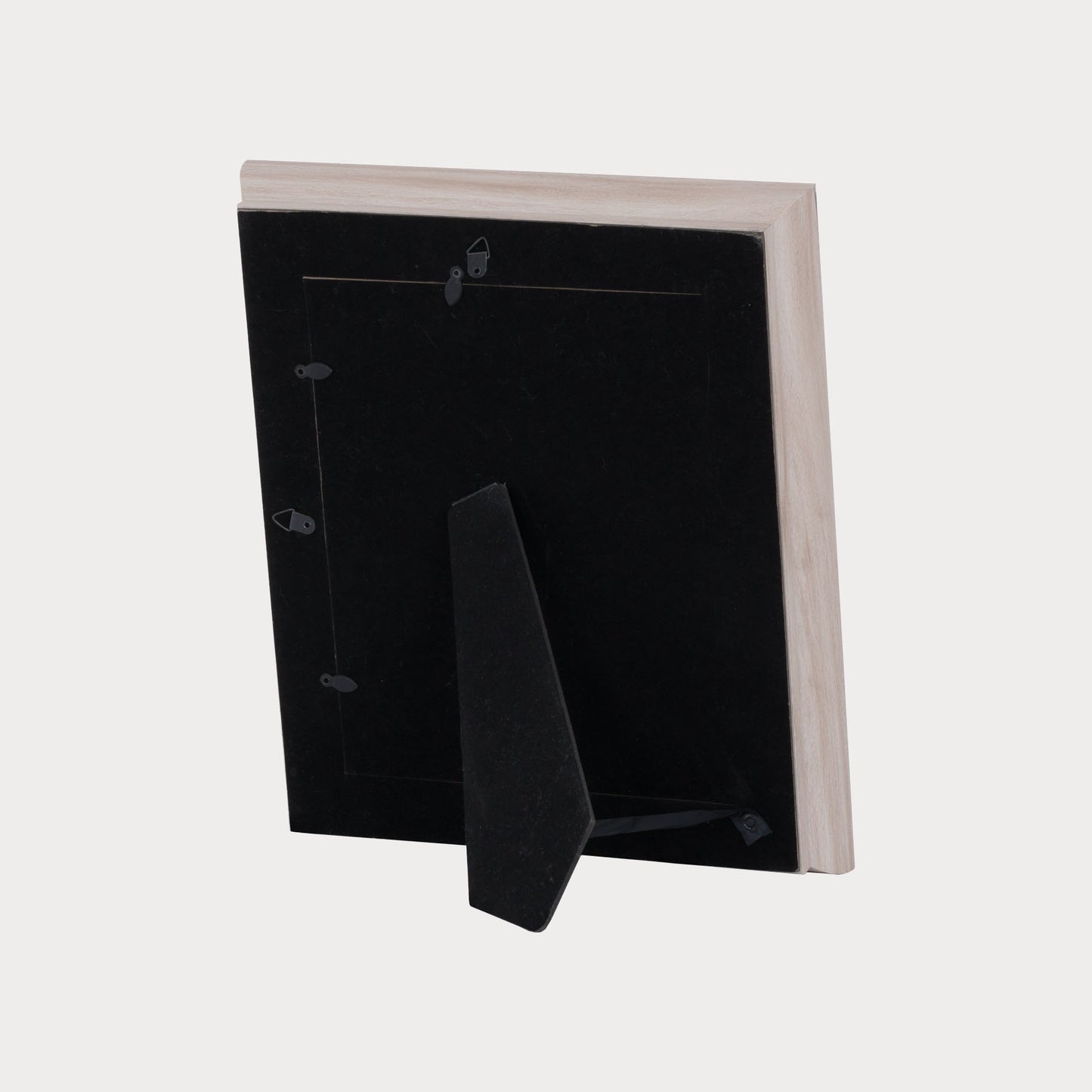 Rear view of the White Washed Photo Frame showcasing its sturdy construction.