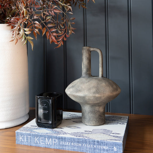 Mayfair Affair Luxury Scented Candle in elegant glass jar, available at Clarkson Lee Lifestyle.