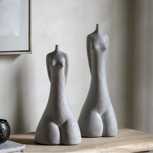 Grey Female Sculpture