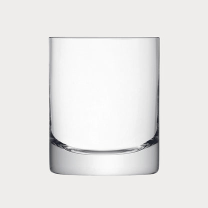 Side view of Whiskey glass showcasing its shape.