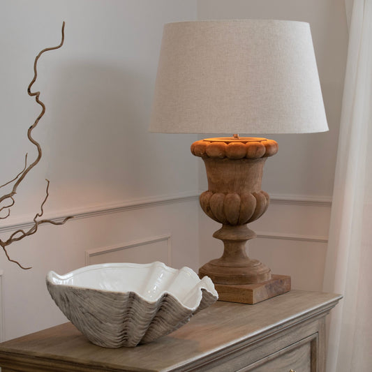 Seashell Inspired Bowl with elegant coastal design, available at Clarkson Lee Lifestyle.