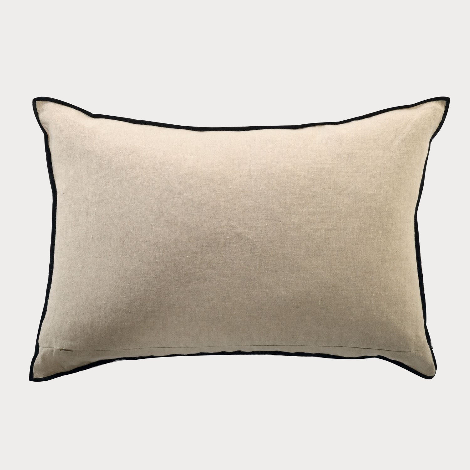 rear view of cushion showcasing its clean quality