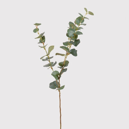 Close-up of Eucalyptus Stem showcasing its realistic leaves and natural appearance.