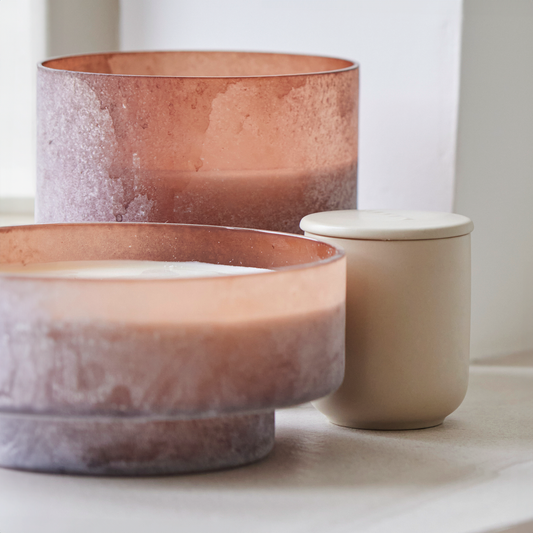 Balsam & Cedar Candle in Frosted Jar